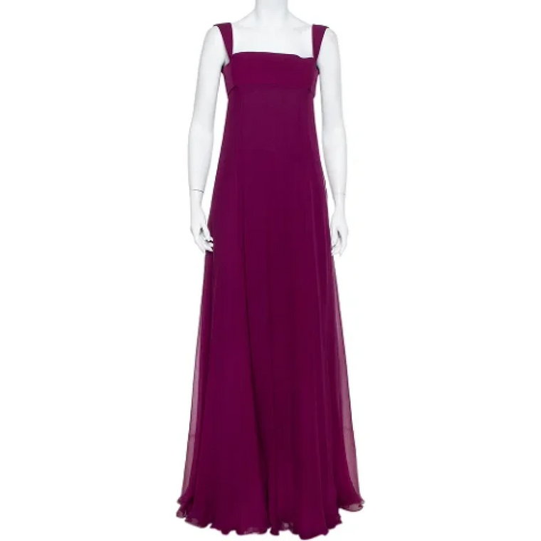 Pre-owned Silk dresses Yves Saint Laurent Vintage