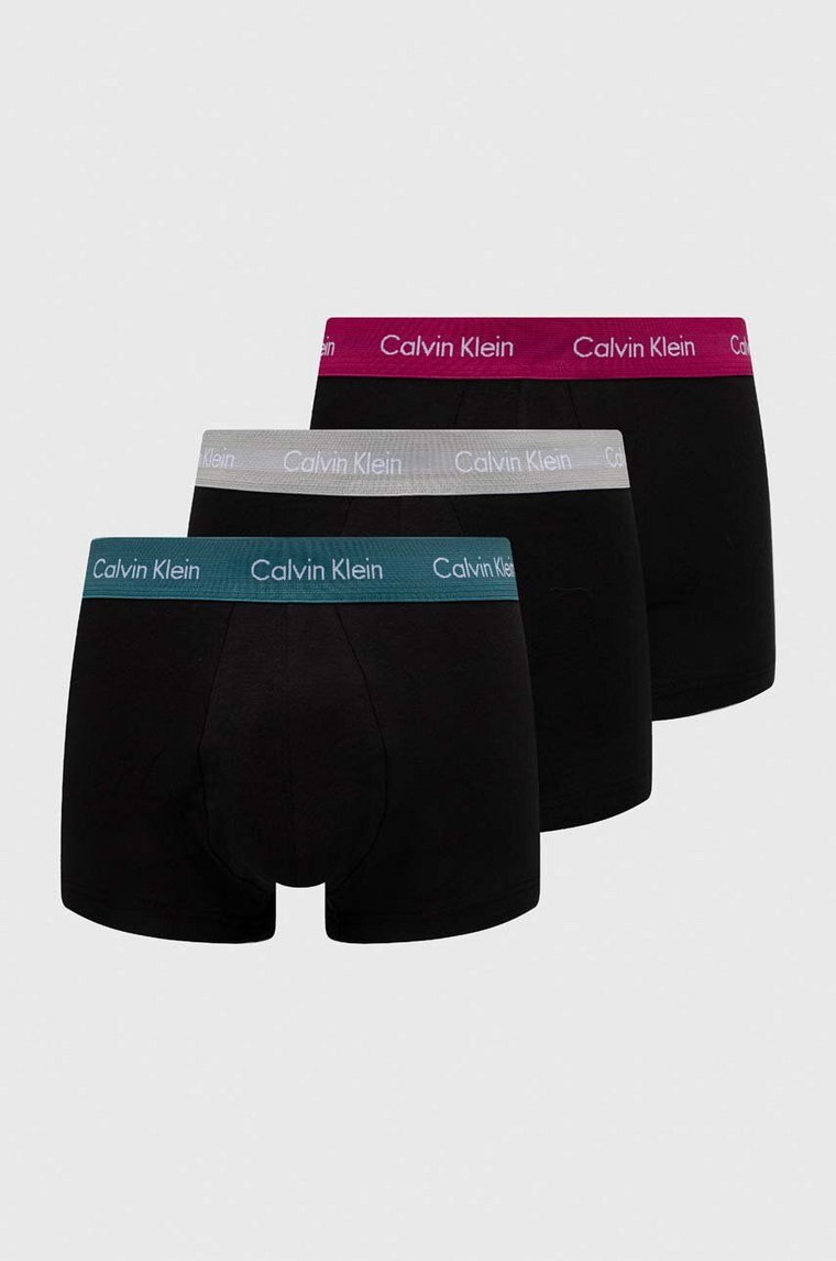 Calvin Klein Underwear bokserki 3-pack męskie kolor czarny