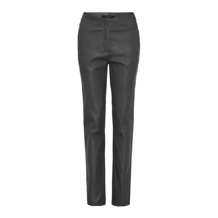 Luźne spodnie z elastycznym materiałem Skind 100172 Czarne Btfcph