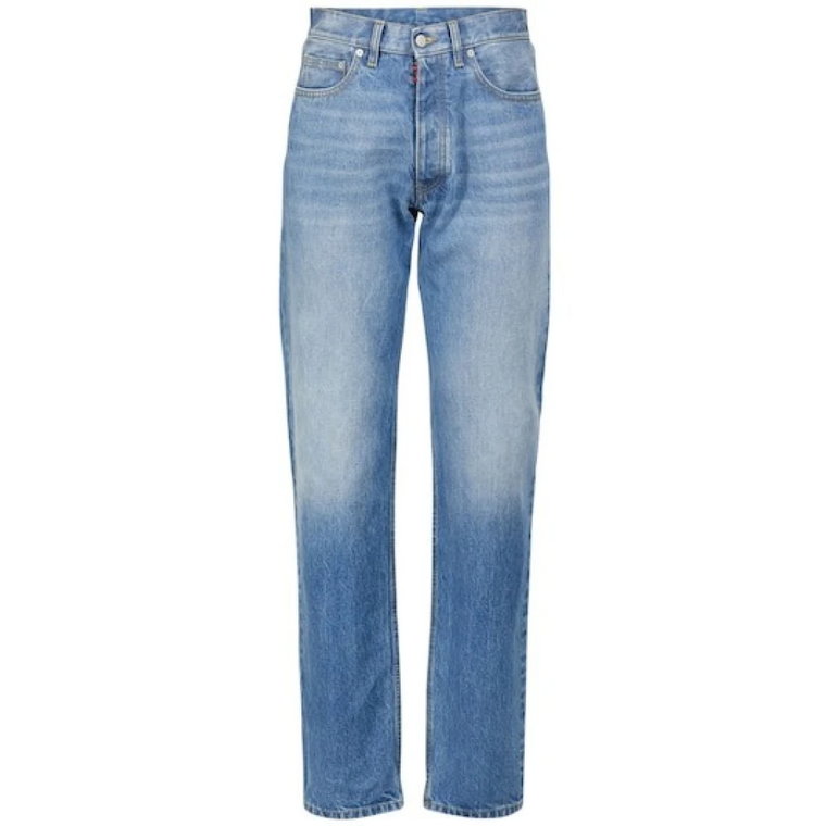 Niebieskie Jeansy Straight-Leg Maison Margiela