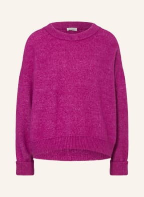 American Vintage Sweter Z Dodatkiem Alpaki pink