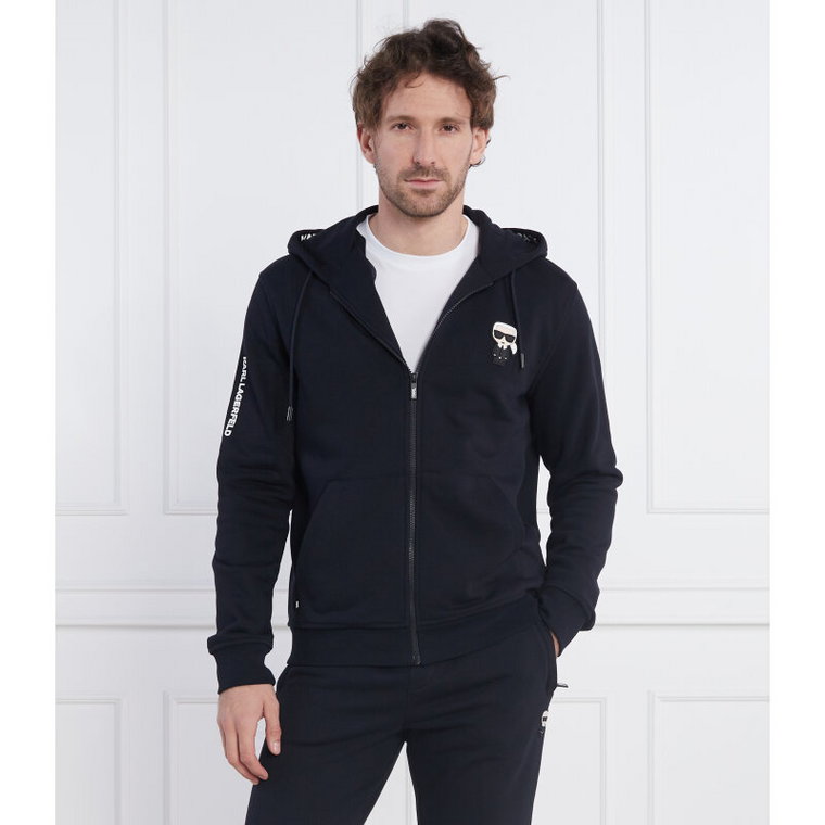 Karl Lagerfeld Bluza SWEAT HOODY JACKET | Regular Fit