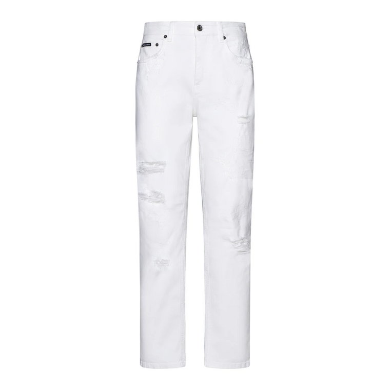 Klasyczne jeansy 5 kieszeni Dolce & Gabbana