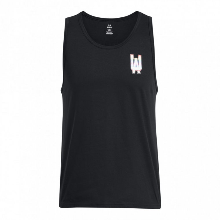 Męski top z nadrukiem Under Armour UA Pride tank - czarny