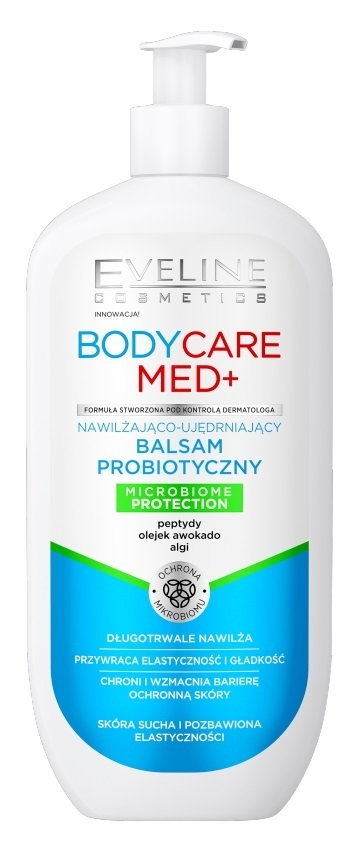 Eveline Body Care Med - nawilżająco-ujędrniający Balsam probiotyczny 350ml