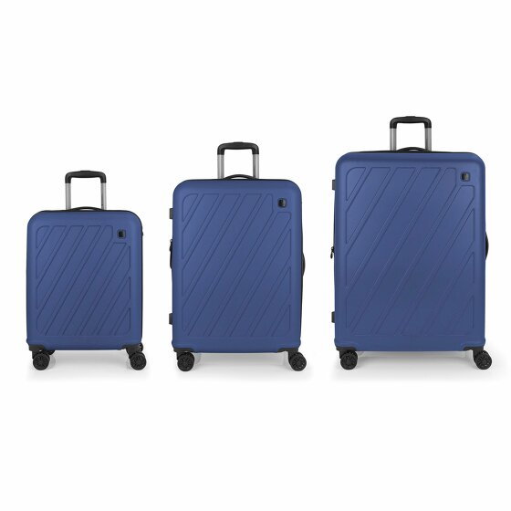 Gabol Limit 4 kółka Zestaw walizek 3-części blue