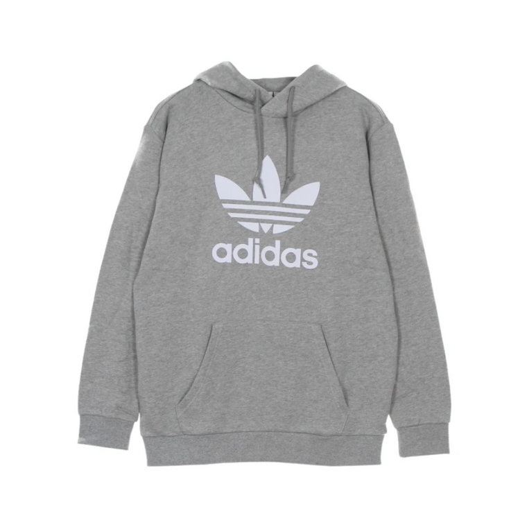 Oversized Marmurowy Sportowy Sweter z Kapturem Adidas