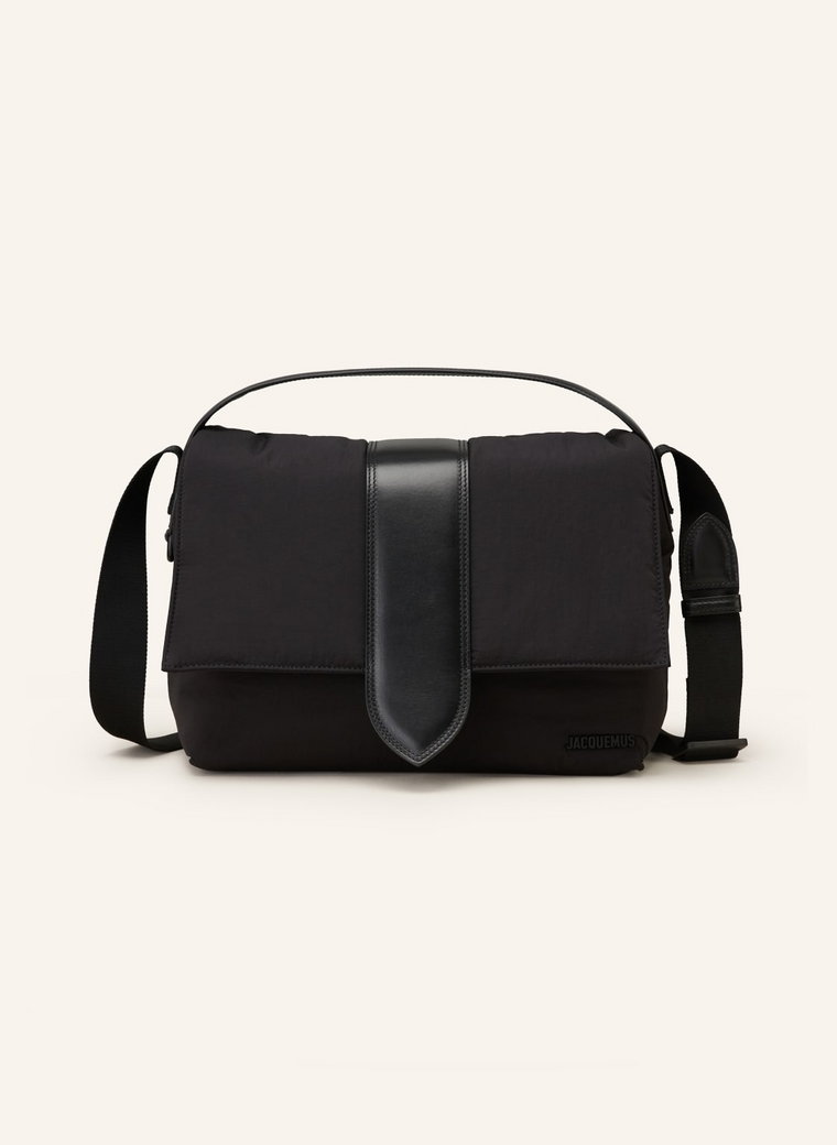 Jacquemus Torba Na Ramię Le Messenger Bambino schwarz