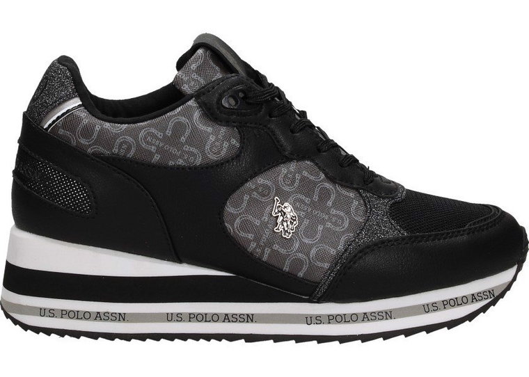 U.S. Polo Assn Półbuty SYLVI007W/3YL1 39 SYLVI007 PRINT-BLK