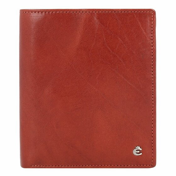 Esquire Toscana Wallet RFID Leather 11 cm braun