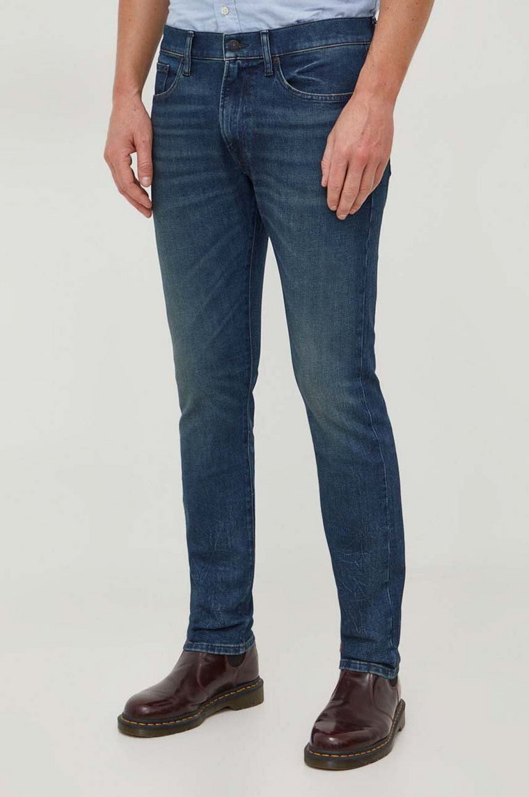 Polo Ralph Lauren jeansy Ssullivan męskie kolor niebieski