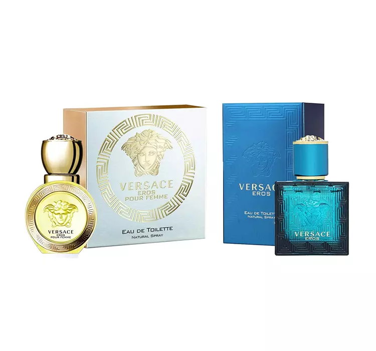 VERSACE EROS POUR FEMME WODA TOALETOWA SPRAY 30ML + VERSACE EROS WODA TOALETOWA SPRAY 30ML