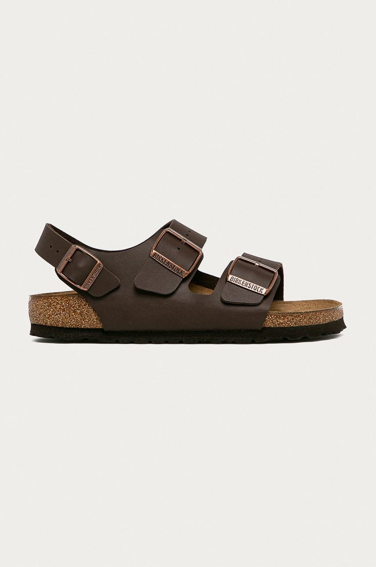 Birkenstock - Sandały Milano 34703 34703-Dark.Brown