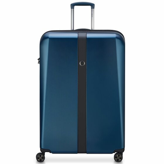 Delsey Paris Promenade Hard 2.0 4 kółka Walizka 82 cm z plisą rozprężną blau