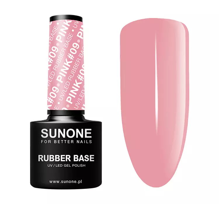 SUNONE RUBBER BASE BAZA KAUCZUKOWA PINK #9 5G