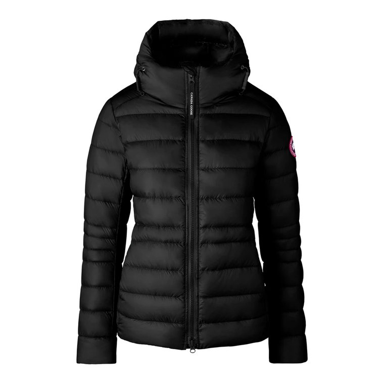 Czarna Kurtka Cypress Hoody dla Kobiet Canada Goose