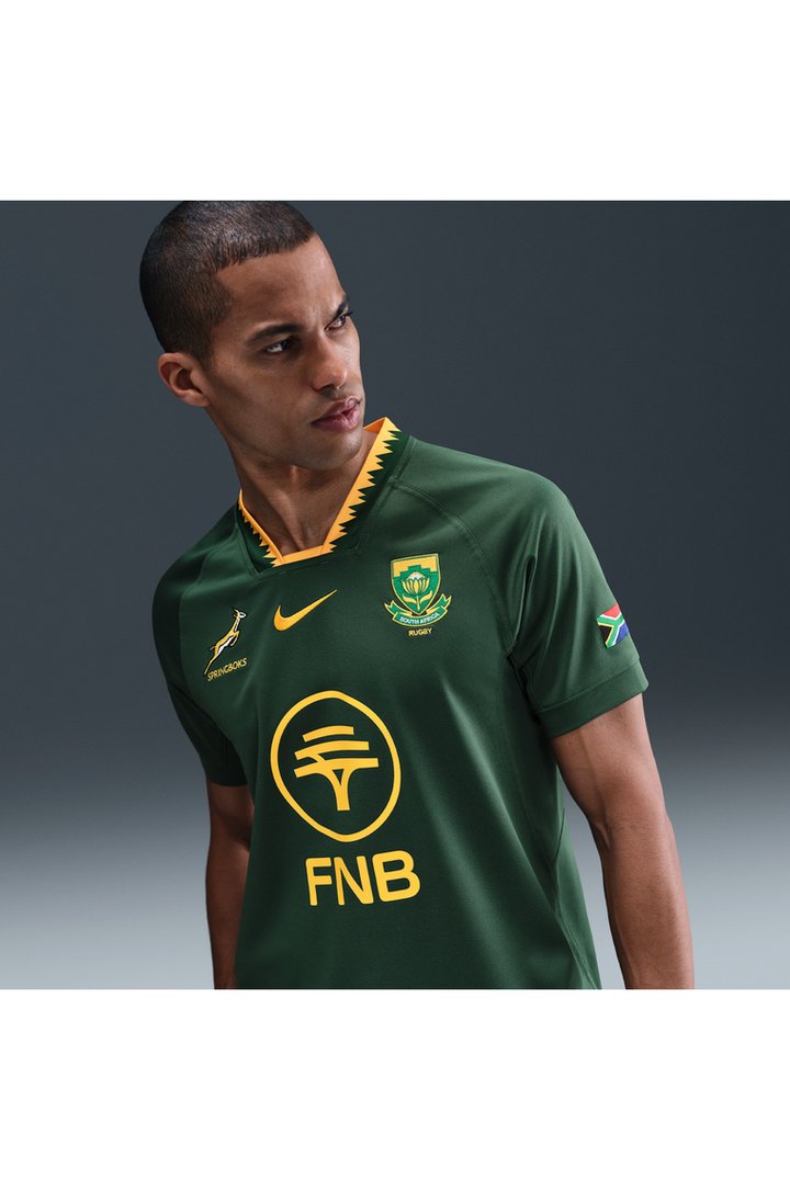 Męska koszulka domowa do rugby Nike Springboks Stadium 2025/26 (wersja ...
