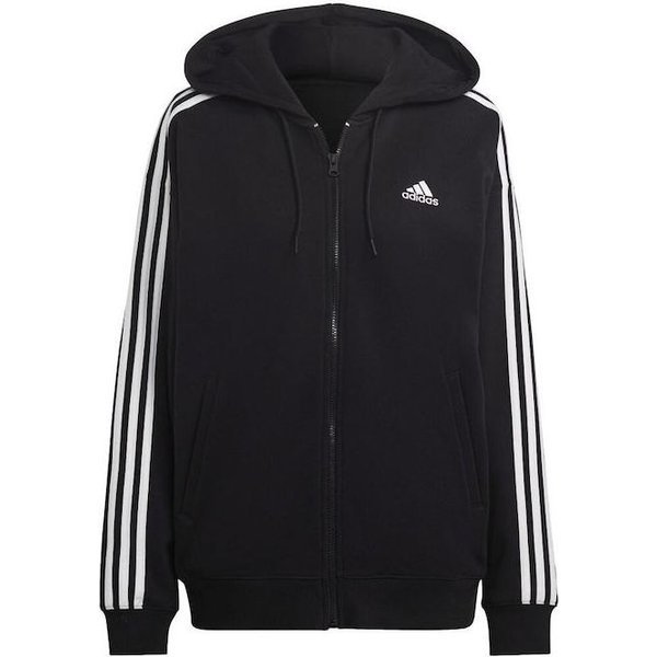 Bluza damska Essentials 3-Stripes French Terry Oversized Full-Zip Hoodie Adidas