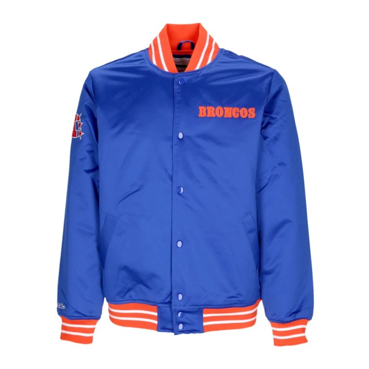 Kurtka Bomberowa Denver Broncos NFL Barwy Drużyny Mitchell & Ness