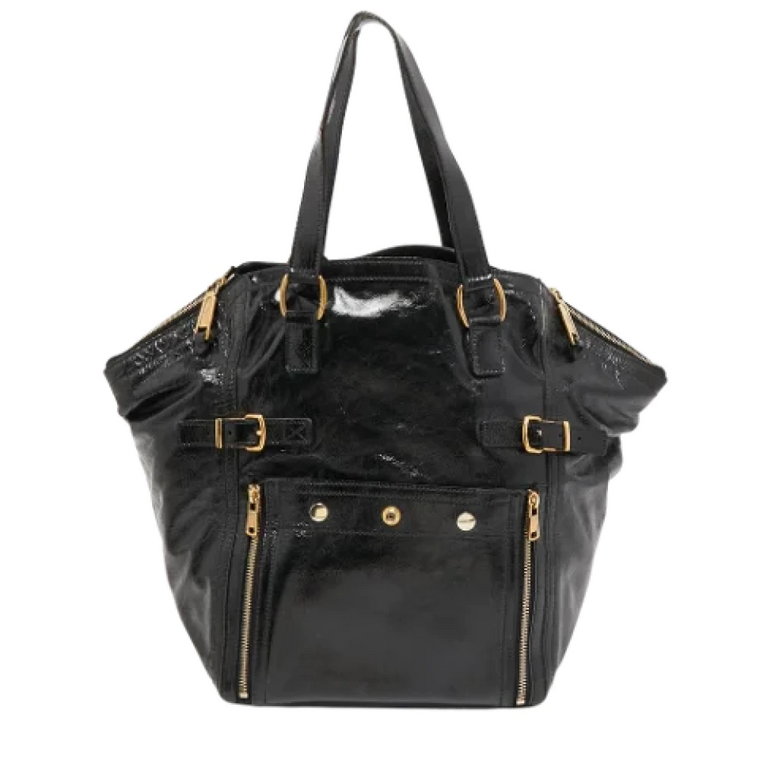 Pre-owned Leather totes Yves Saint Laurent Vintage