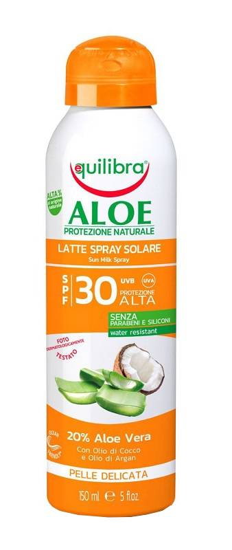 Equilibra Aloesowy krem przeciwsłoneczny SPF30 spray 150ml