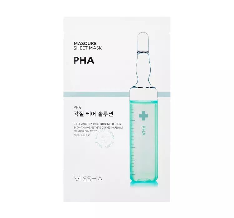 MISSHA MASCURE MASKA W PŁACHCIE PHA 28ML