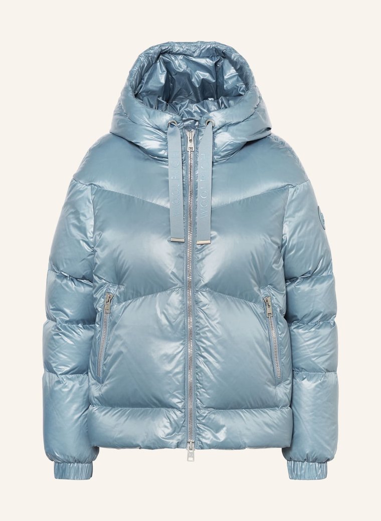 Woolrich Kurtka Puchowa Aliquippa blau