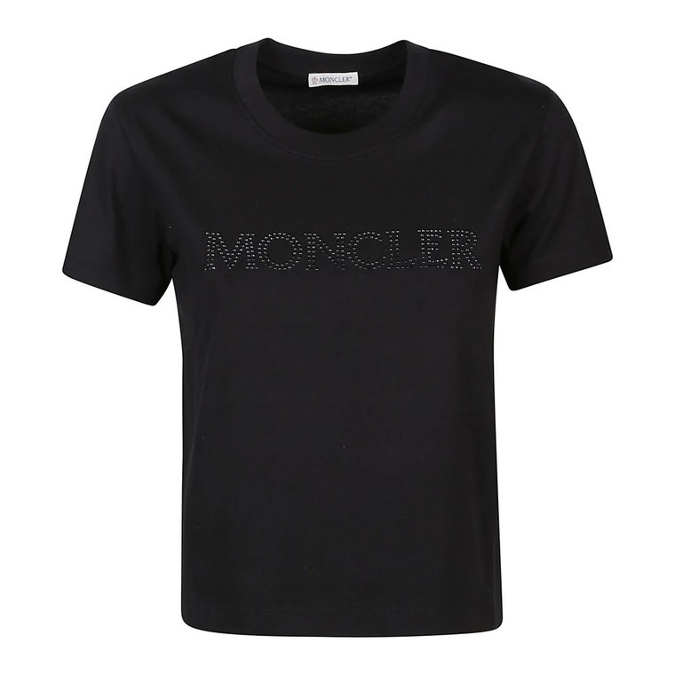 Czarna Koszulka Moncler