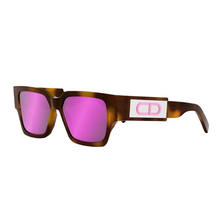 Havana/Inne Gradient Lustro Fioletowe Okulary przeciwsłoneczne Dior