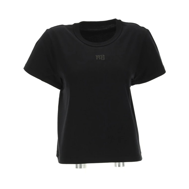 Podstawowa Shrunken Tee z Puff T by Alexander Wang