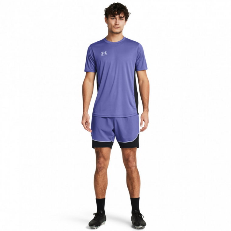 Męskie spodenki treningowe Under Armour UA M's Challenger Pro Train Short - fioletowe