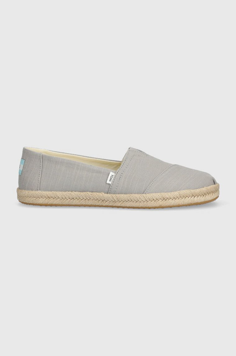 Toms espadryle Alpargata Rope kolor szary 10019690