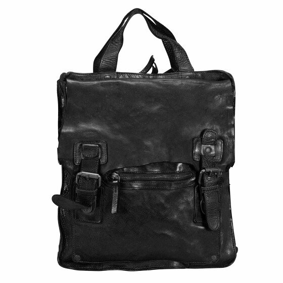 Harold's Submarine Handbag Leather 31 cm schwarz