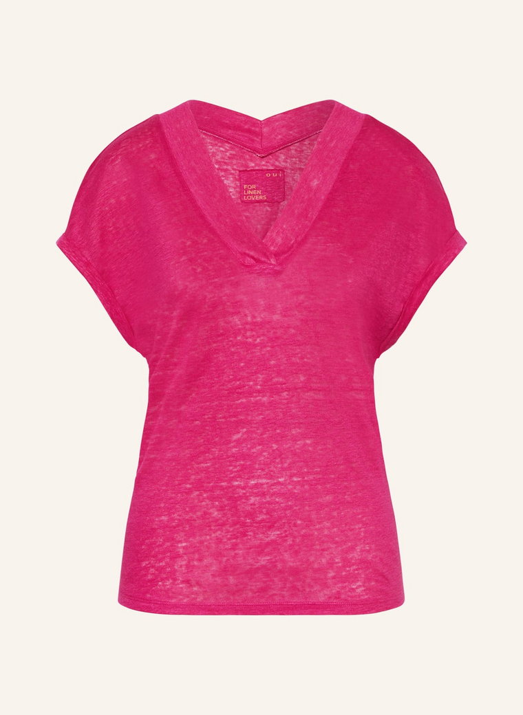 Oui T-Shirt Z Lnu pink