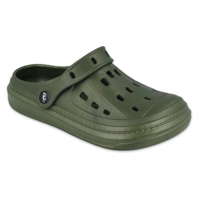 Befado obuwie męskie - dark green 154M004 zielone