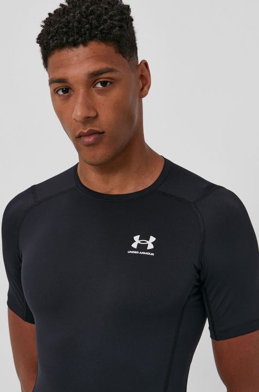 Under Armour t-shirt treningowy kolor czarny 1361518