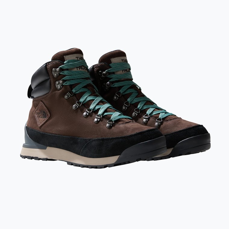 Buty męskie The North Face Back To Berkeley IV Leather WP demitasse brown / black