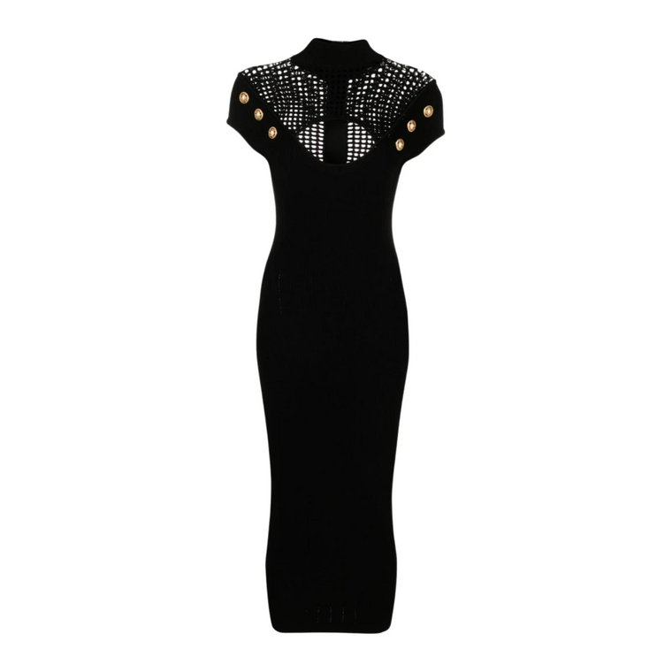 Balmain Knitted Sheath Dress Balmain