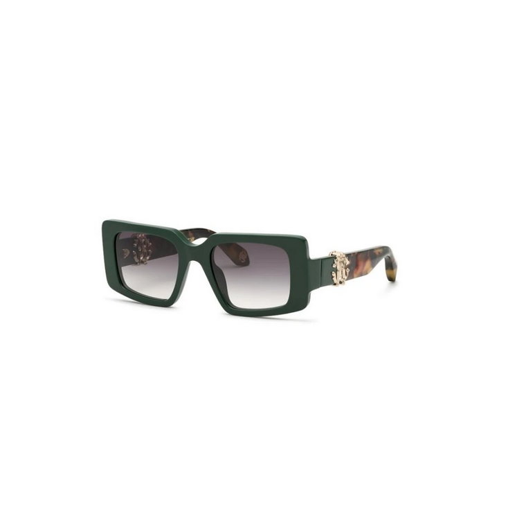 Zielone Okulary Przeciwsłoneczne Src039M 0D80 Roberto Cavalli