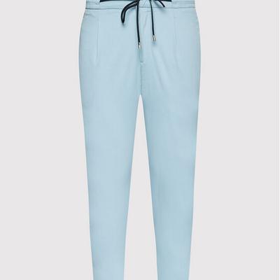 Spodnie materiałowe Cross B1 19106/000/6681 Niebieski Contemporary Fit