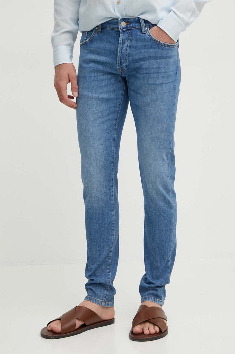 Liu Jo jeansy męskie kolor niebieski