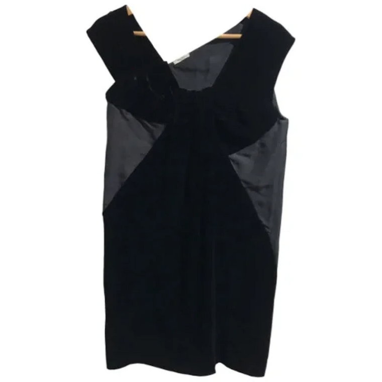 Pre-owned Velvet dresses Miu Miu Pre-owned