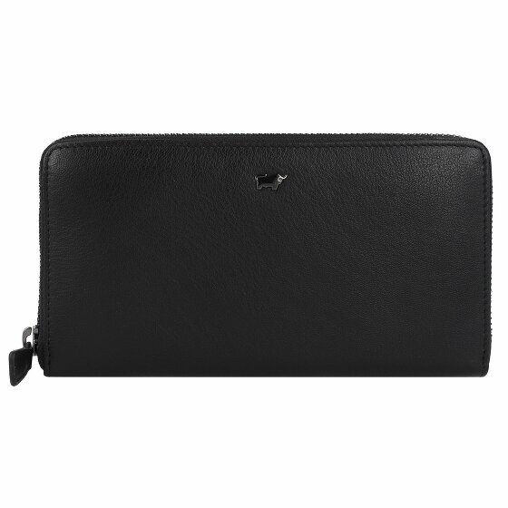 Braun Büffel Anna Wallet RFID Leather 19 cm schwarz