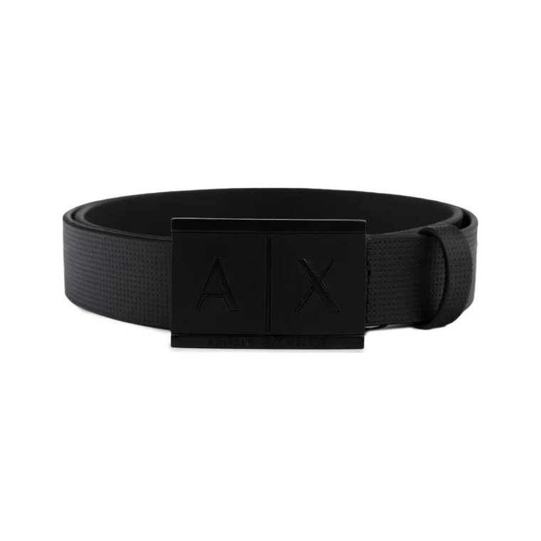 Armani Exchange Skórzany pasek