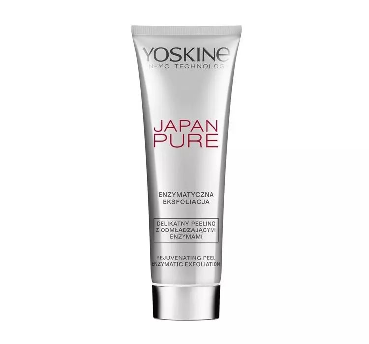 YOSKINE JAPAN PURE ENZYMATYCZNA EKSFOLIACJA DELIKATNY PEELING Z ODMŁADZAJĄCYMI ENZYMAMI 75ML