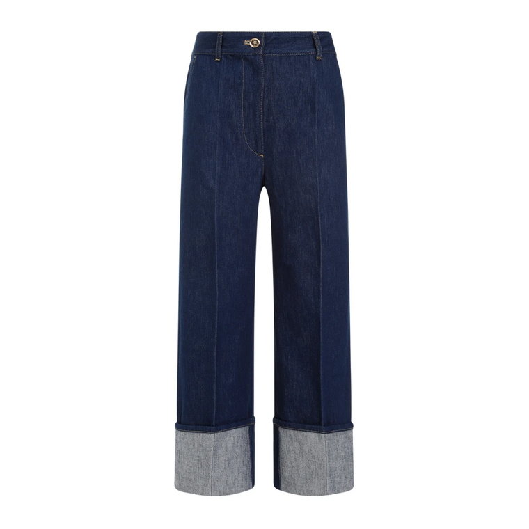 Rodeo Blue Denim Iconic Trousers Patou