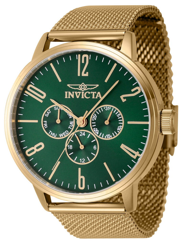 Zegarek marki Invicta model 4712 kolor Zółty. Akcesoria męski. Sezon: Cały rok