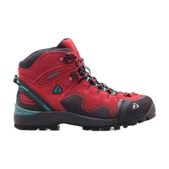 Buty Bergson Nyika Mid Mid Stx Nyikamidstxred czerwone