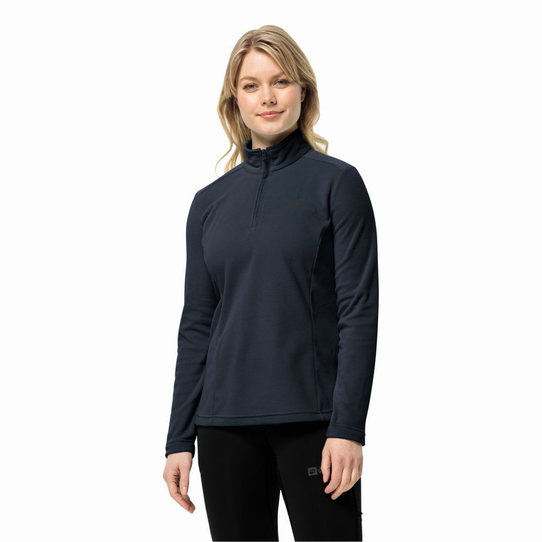 Damska bluza polarowa Jack Wolfskin TAUNUS HZ W night blue - XS