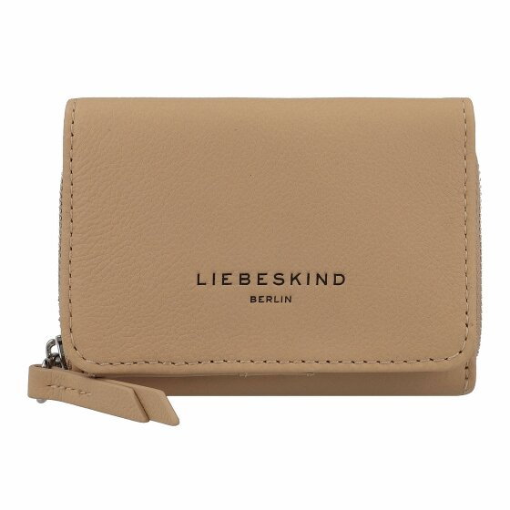 Liebeskind Noos Harris Portfel Ochrona RFID Skórzany 11 cm beige